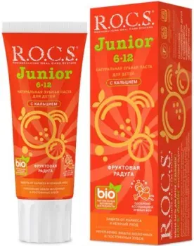 R.O.C.S Junior фруктовая радуга 74 г