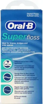 Oral-B Super Floss (50 нитей)