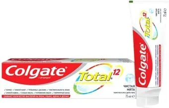 Colgate Total 12 Чистая мята 75 мл
