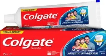 Colgate Максимальная защита от кариеса Свежая мята 100 мл