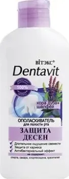 Витэкс Кора дуба + шалфей -защита десен (285 мл)