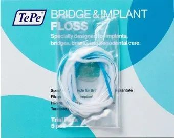 TePe Dental Bridge/ImplantFloss (5 шт)