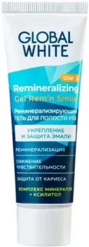 Global White реминерализующий Gel Rem`n`Smile 40 мл