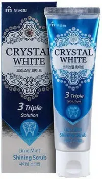 Mukunghwa Отбеливающая с ароматом мяты и лайма Crystal White (110 г)