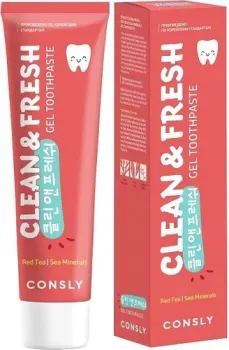 Consly Clean&Fresh С экстрактом красного чая и морскими минералами (105 г)