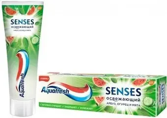 Aquafresh Senses Освежающий арбуз (75 мл)