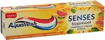 Aquafresh Senses Бодрящий Грейпфрут (75 мл)