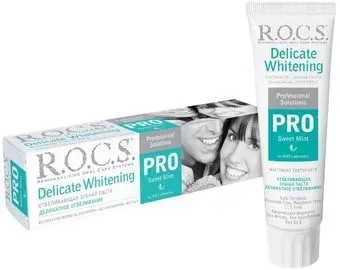 R.O.C.S Pro Sweet Mint деликатное отбеливание 135 г