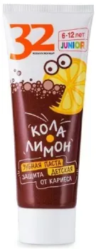 Modum 32 Жемчужины Junior Защита от кариеса Кола-лимон 75 г