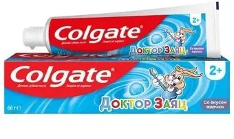 Colgate Доктор Заяц со вкусом жвачки (66 г)