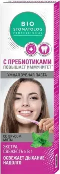 Фитокосметик Bio Stomatolog Professional Экстра свежесть 5в1 75 мл