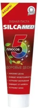 SILCA Med 5 Плюсов Здоровые десны 100 мл