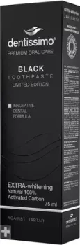 Dentissimo Extra-Whitening Black 75 мл