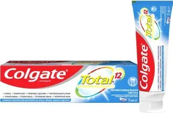 Colgate Total 12 Профессиональная чистка 75 мл