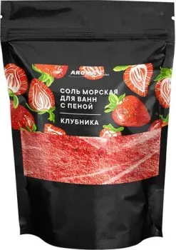Aroma Saules Соль для ванны Клубника 1.2 кг