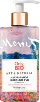 Only Bio Мыло жидкое Art & Natural Освежающее Цветущие маки и вербена (420 мл)