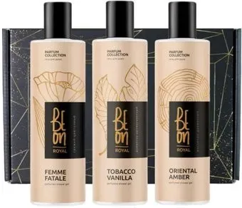 BeOn Набор гелей для душа Tobacco Vanilla+Oriental Amber+Femme Fatale (3x260 мл)
