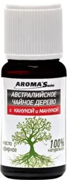 Aroma Saules Эфирное масло Австралийское Чайное Дерево с Канукой и Манукой 15 мл