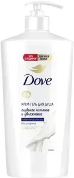 Dove Гель для душа Глубокое питание и увлажнение 610 мл