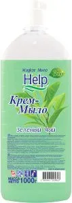 Help Мыло жидкое Зеленый чай 1 л