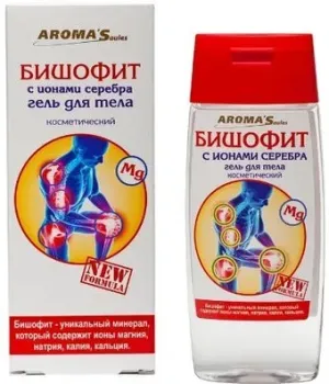 Aroma Saules Гель для тела Бишофит с ионами серебра 100 мл