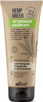 Belita Гель для душа Hemp Green Натуральное очищение и увлажнение 200мл