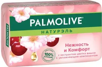 Palmolive Мыло Натурэль Нежность и комфорт с экстрактом цветка вишни 90 г