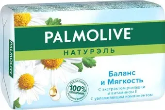 Palmolive Мыло Натурэль Баланс и мягкость с экстрактом ромашки 90 г