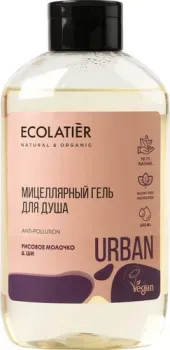 Ecolatier Гель для душа мицеллярный Urban рисовое молочко и ши 600 мл
