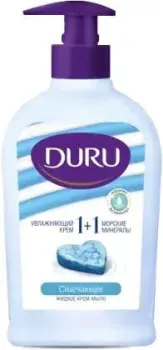Duru Крем-мыло жидкое 1+1 Увлажняющий крем & Морские минералы 300 мл
