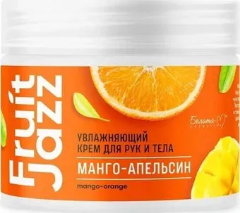 Белита-М Крем для рук и тела увлажняющий манго-апельсин fruit jazz 250 г
