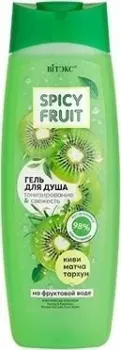 Витэкс Гель для душа на фруктовой воде киви-матча-тархун тонизирование & свежесть 515 мл