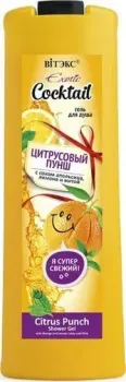 Витэкс Гель для душа цитрусовый пунш с соком апельсина, лимона и мятой 500 мл
