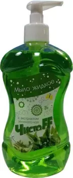 ЧистоFF Мыло жидкое с экстрактом Зеленого Чая (дозатор) 500 мл