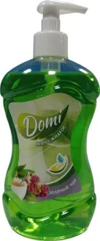 Domi Мыло жидкое с экстрактом Зеленого Чая (дозатор) 500 мл