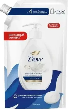 Dove Жидкое крем-мыло Красота и уход (1000 мл)
