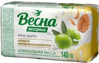 Весна Олива и миндальное молочко 140 г