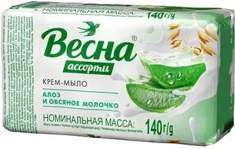Весна Алоэ и овсяное молочко 140 г