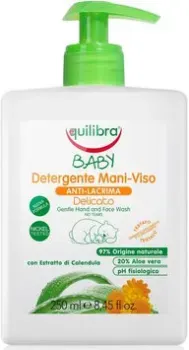 Equilibra Baby Нежное детское мыло для лица и рук "Без слез" 250 мл