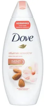 Dove Крем-гель для душа Миндальное молочко с ароматом гибискуса (225 мл)