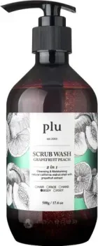 PLU Гель для душа Scrub Wash Grapefruit Peach 500 г