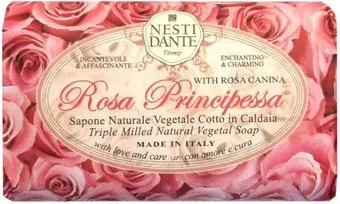 Nesti Dante Мыло твердое Rose Principessa 150 г