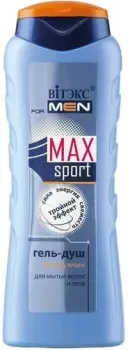 Belita Гель-душ для мытья волос и тела для мужчин Тройной эффект MAX sport 400 мл