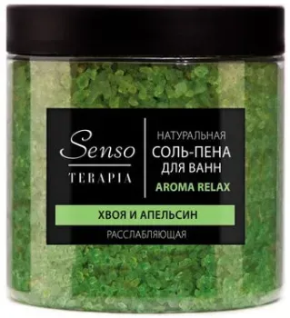 Senso Terapia Соль-пена для ванн Aroma Relax 600 гр