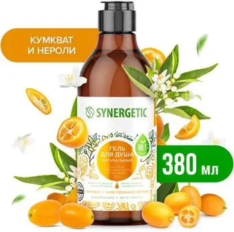 Synergetic Гель для душа Кумкват и чувственное нероли 380 мл
