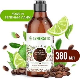 Synergetic Гель для душа Кофе и зеленый лайм 380 мл