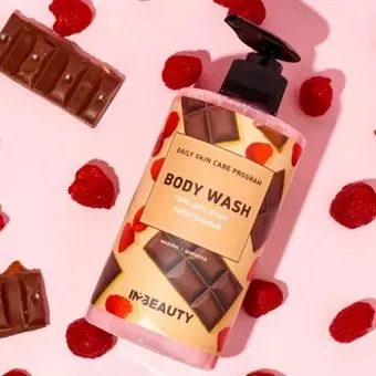 IN2Beauty Professional Гель для душа Малина и шоколад (460 мл)