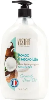 Vestar Гель для душа Кокос и масло ши 1 л