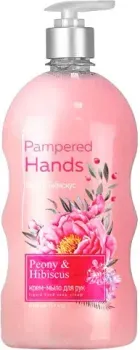 Romax Крем-мыло Pampered Hands Пион и гибискус 650мл