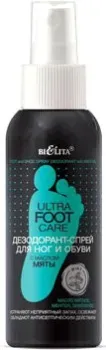 Belita Дезодорант для ног Ultra Foot Care С маслом мяты (100 мл)